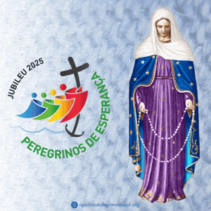 Foto de Jubileu da Esperança 2025 & O Manto Azul de Nossa Senhora das Lágrimas