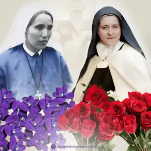 Irmã Amália de Jesus Flagelado e Santa Teresinha do Menino Jesus