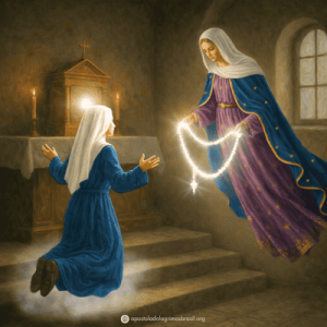 Foto de História da Oração da Coroa de Nossa Senhora das Lágrimas: As Três Grandes Datas