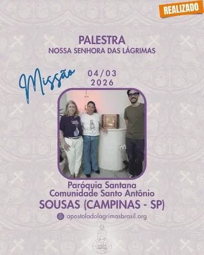 2026 palestra de sousas site encerrado